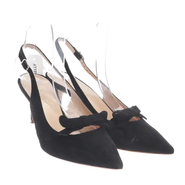 Slingbacks in Schwarz, , Unützer