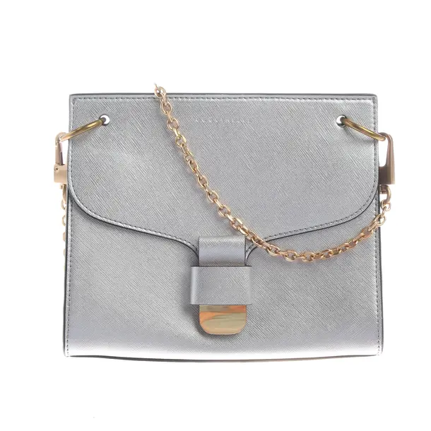 Schultertasche in Metallic, Leder, Coccinelle