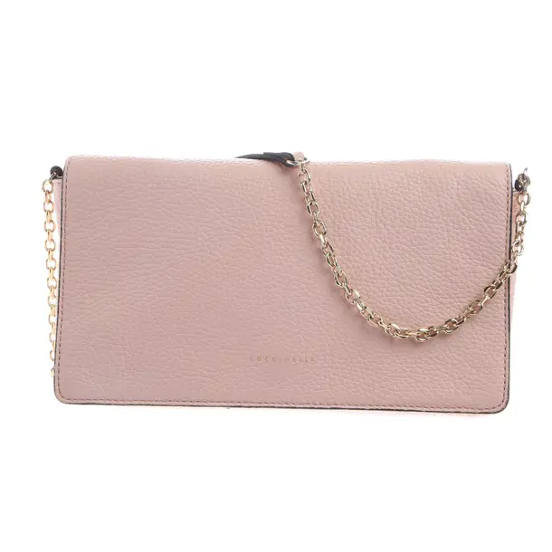 Schultertasche in Rosa, Leder, Coccinelle