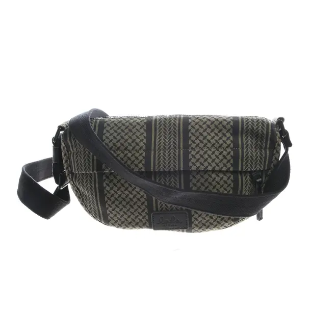 Shoulder Bag in Green, Cotton, Lala Berlin