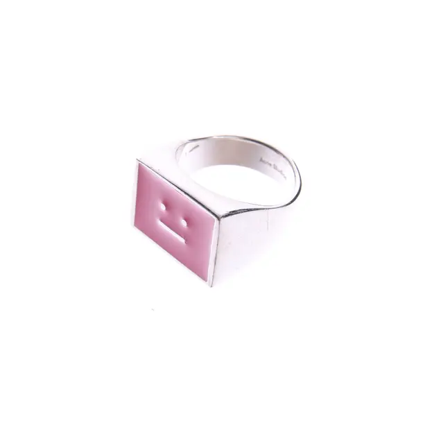Ring in Metallic, Metal (metallic, metallized), Acne Studios