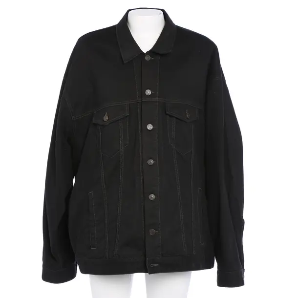 Denim Jacket in Black, Cotton, Balenciaga
