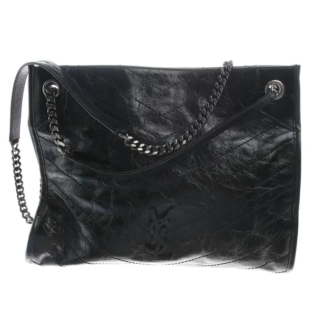 Schultertasche in Schwarz, Leder, Saint Laurent