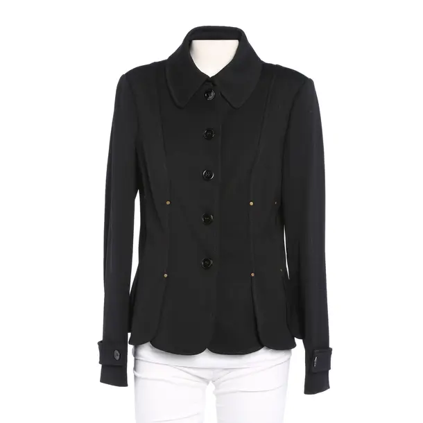 Mid-Season Jacket in Black, Wool, Red Valentino