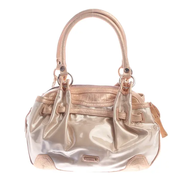 Handbag in Metallic, Leather, Moschino