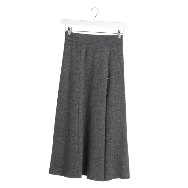 Skirt in Gray, Acrylic, Maje
