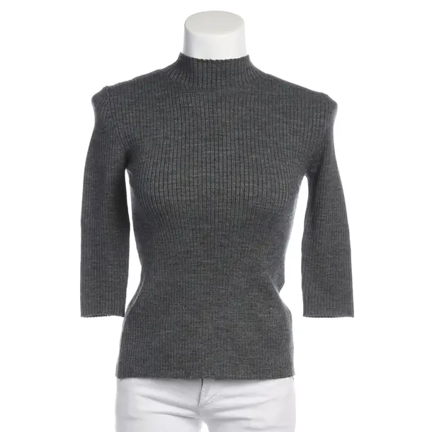 Jumper in Gray, Acrylic, Maje