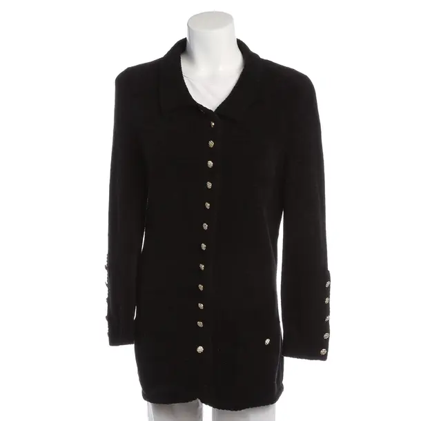 Cardigan in Black, Cotton, Antonia Zander