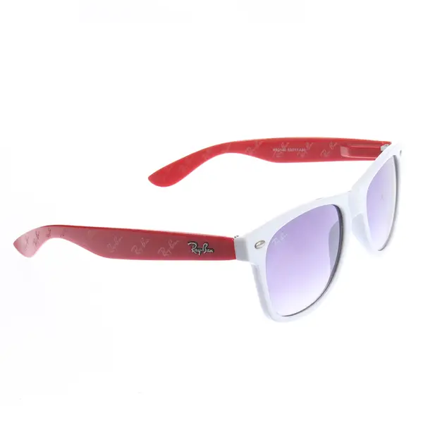 Sonnenbrille in Rot, Kunststoff, Ray Ban