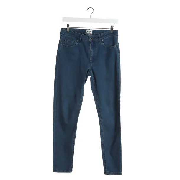 Straight Fit Jeans in Blue, Cotton, Acne Studios