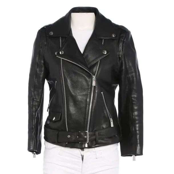 LeatherJacket in Black, Leather, Anine Bing