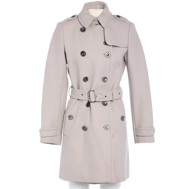 Mid-Season Coat in Pink, Wool, Burberry Brit