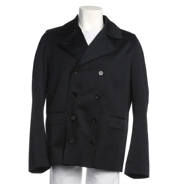 Mid-Season Jacket in Blue, Cotton, Dondup
