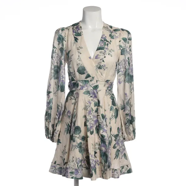 Dress, in Multicolored, Linen, Zimmermann