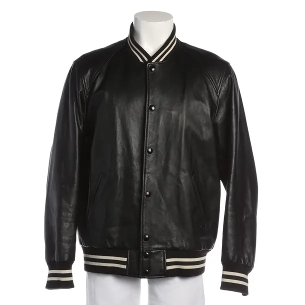 Lederjacke in Schwarz, Leder, Coach
