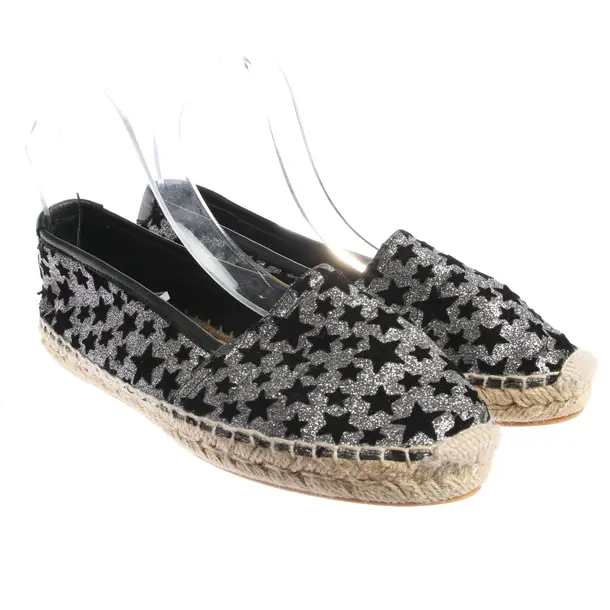 Espadrilles, in Black, Saint Laurent