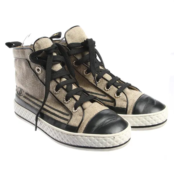 High-Top Sneakers in White, , Chanel