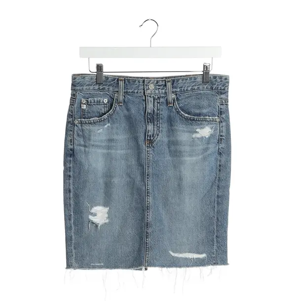 Skirt in Blue, Cotton, AG Jeans