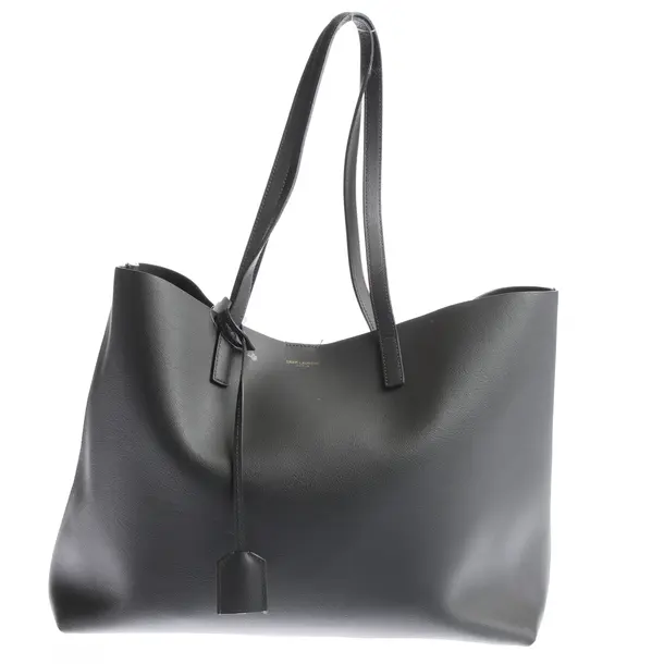 Shopper in Grau, Leder, Saint Laurent