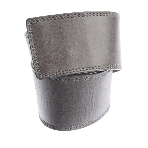 Gürtel in Grau, Leder, Strenesse