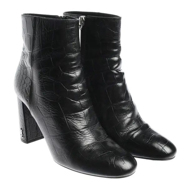 Stiefeletten in Schwarz, , Saint Laurent
