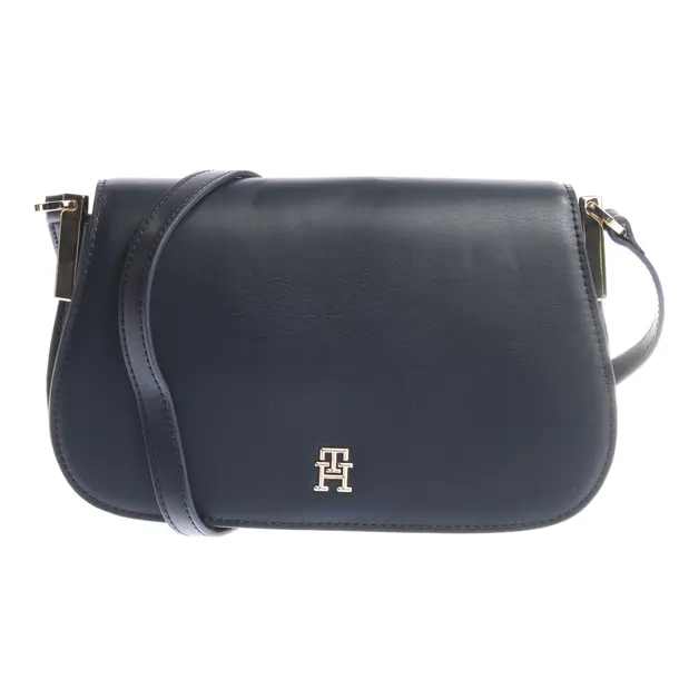 Shoulder Bag in Blue, Leather, Tommy Hilfiger