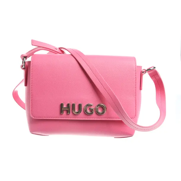 Schultertasche in Rosa, Leder, Hugo Boss