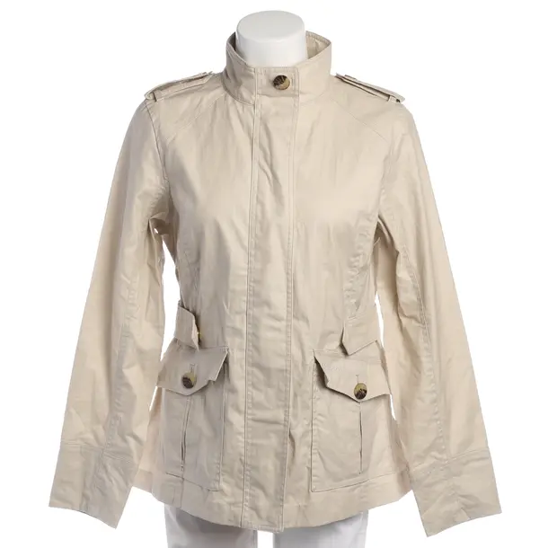 Summer Jacket in White, Linen, Barbour