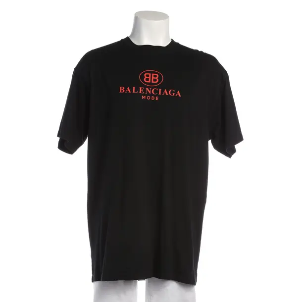 T-Shirt in Schwarz, Baumwolle, Balenciaga