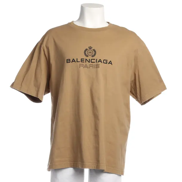 T-Shirt in Braun, Baumwolle, Balenciaga