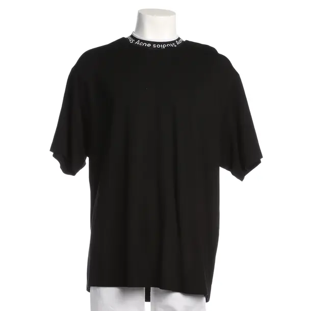 T-Shirt in Black, Viscose, Acne Studios
