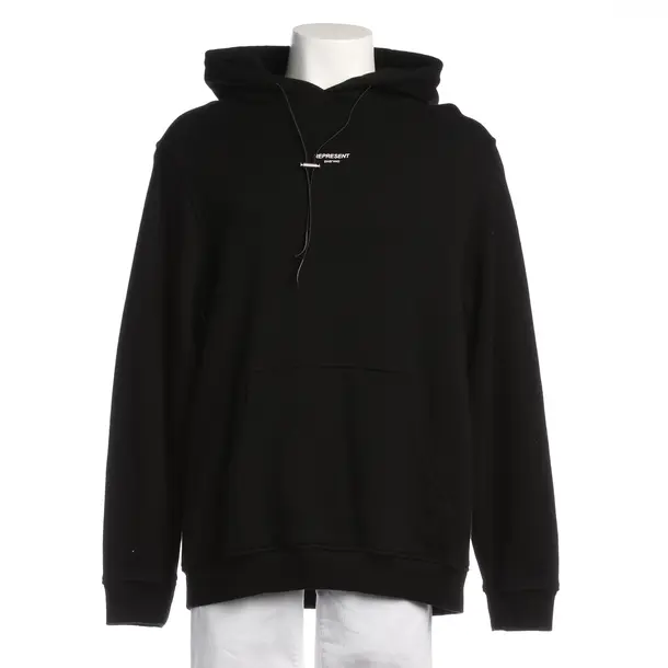 Hoodie in Schwarz, Baumwolle, Represent