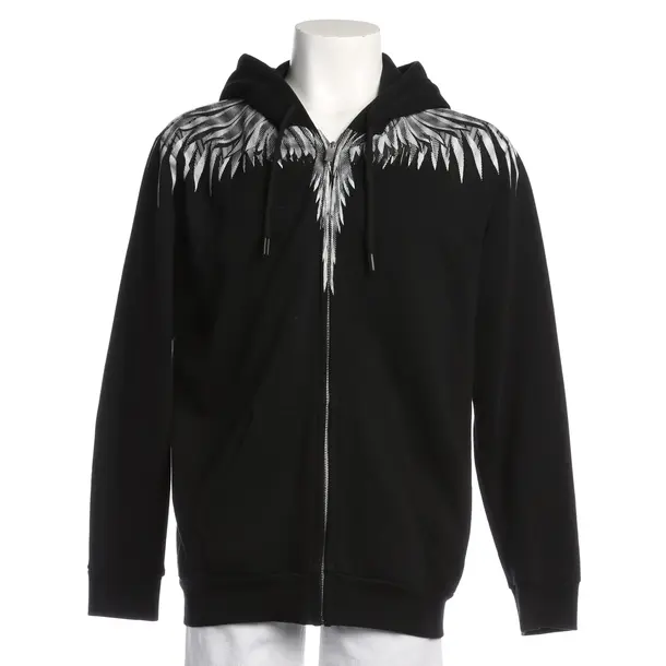 Hoodie in Black, Cotton, Marcelo Burlon