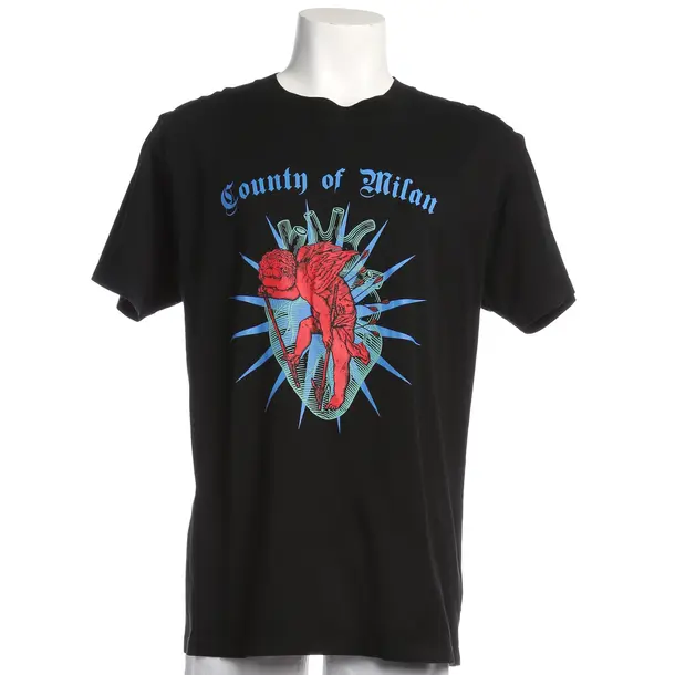 T-Shirt in Mehrfarbig, Baumwolle, Marcelo Burlon