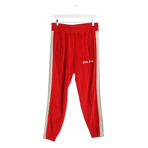Jogginghose in Rot, Baumwolle, Palm Angels