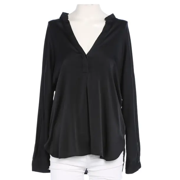 Bluse in Grau, Seide, Vince