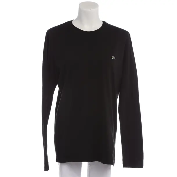 Long Sleeve Shirt in Black, Cotton, Lacoste