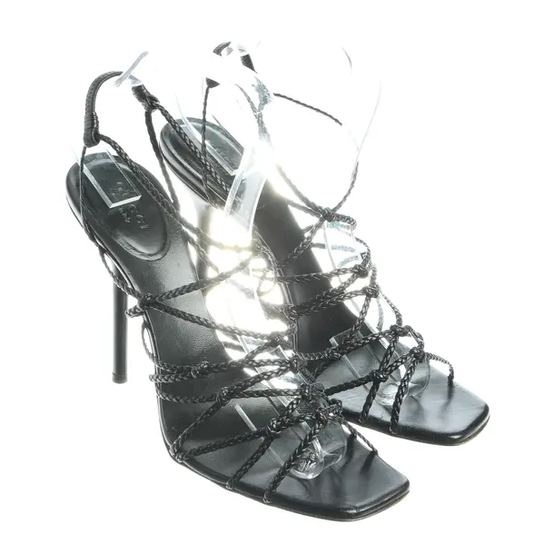 Heeled Sandals in Black, , Gucci