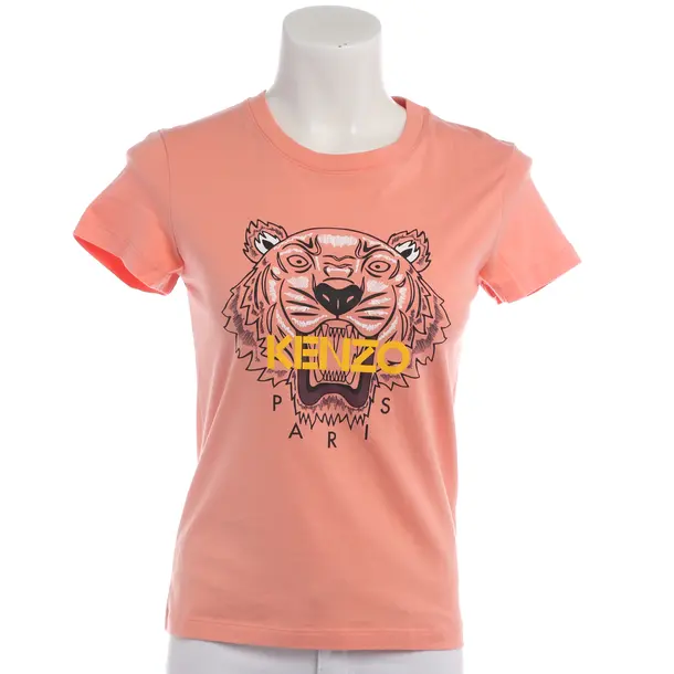 Shirt in Orange, Baumwolle, Kenzo