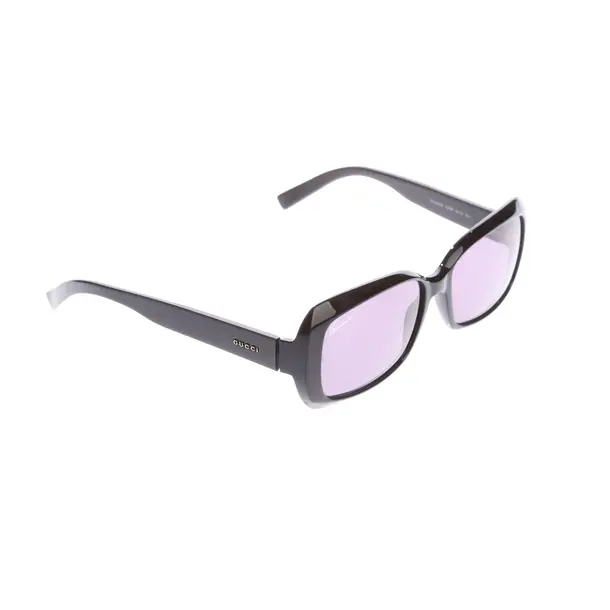 Sonnenbrille in Schwarz, Kunststoff, Gucci