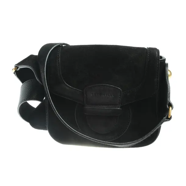 Schultertasche in Schwarz, Leder, Coccinelle