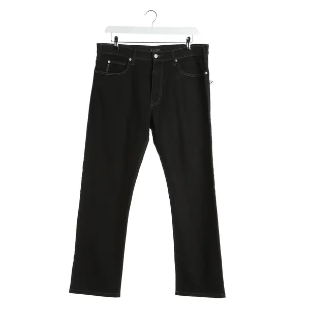 Straight Fit Jeans in Black, Cotton, Armani Jeans