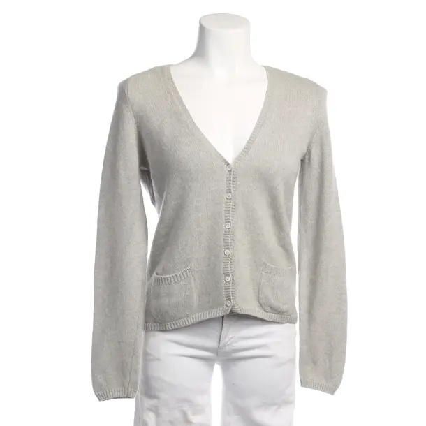 Cardigan in Gray, Cashmere, Malo