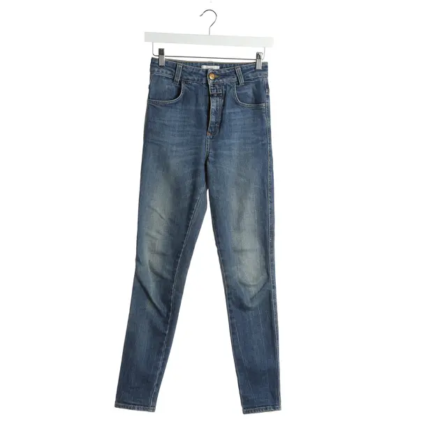 Jeans Slim Fit in Blau, Baumwolle, Closed
