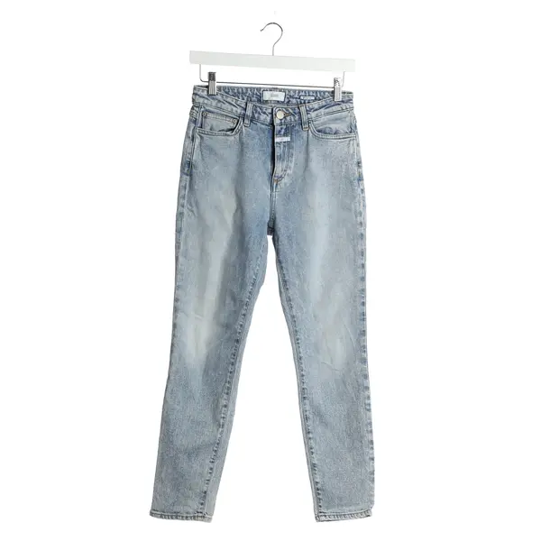 Jeans Straight Fit in Blau, Baumwolle, Closed
