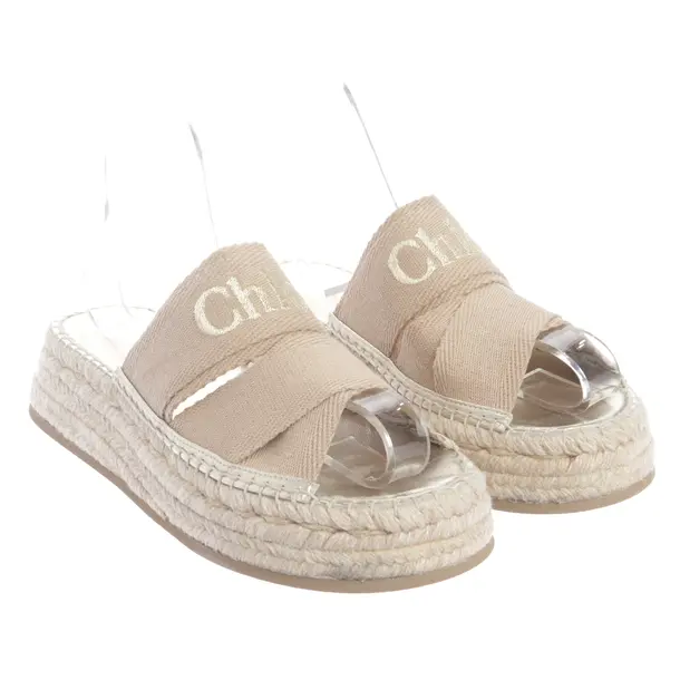 Sandalen in Weiß, , Chloé