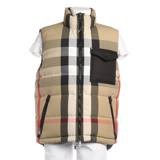 Vest in Black, Polyester, Burberry