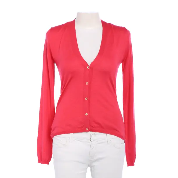 Strickjacke in Rot, Baumwolle, Miu Miu
