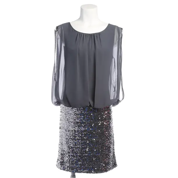 Cocktailkleid in Grau, Polyester, Steffen Schraut