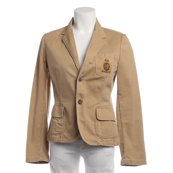 Blazer in Brown, Cotton, Lauren Ralph Lauren
